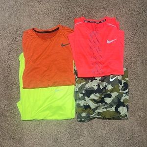 Nike dri-fit shoot sleeve shirts